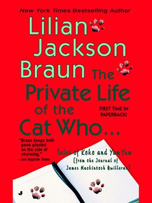 cover image of The Private Life of the Cat Who...